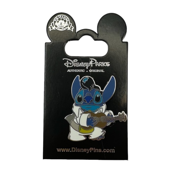 Disney Parks Trading Pin Rock n Roll Elvis Presley Stitch Experiment 626 Alien - Picture 3 of 3